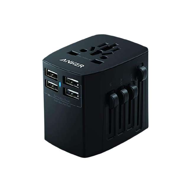 Anker Universal 4-USB Port Travel Adapter - AppleMe