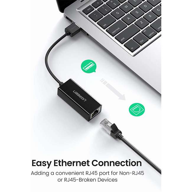 UGREEN 20254 USB 3.0 to Ethernet Network Adapter - AppleMe