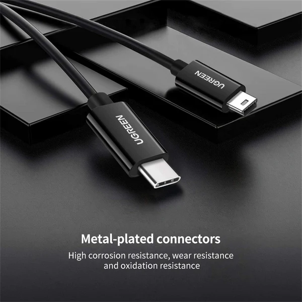Ugreen USB-C 2.0 to Mini USB Cable - 480Mbps - 50445 - AppleMe