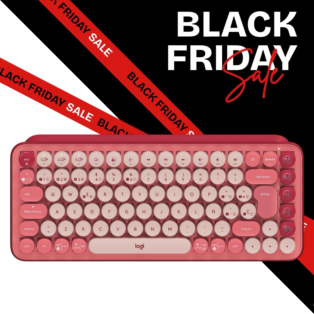 Logitech POP Keys Wireless Mechanical Emoji Keyboard