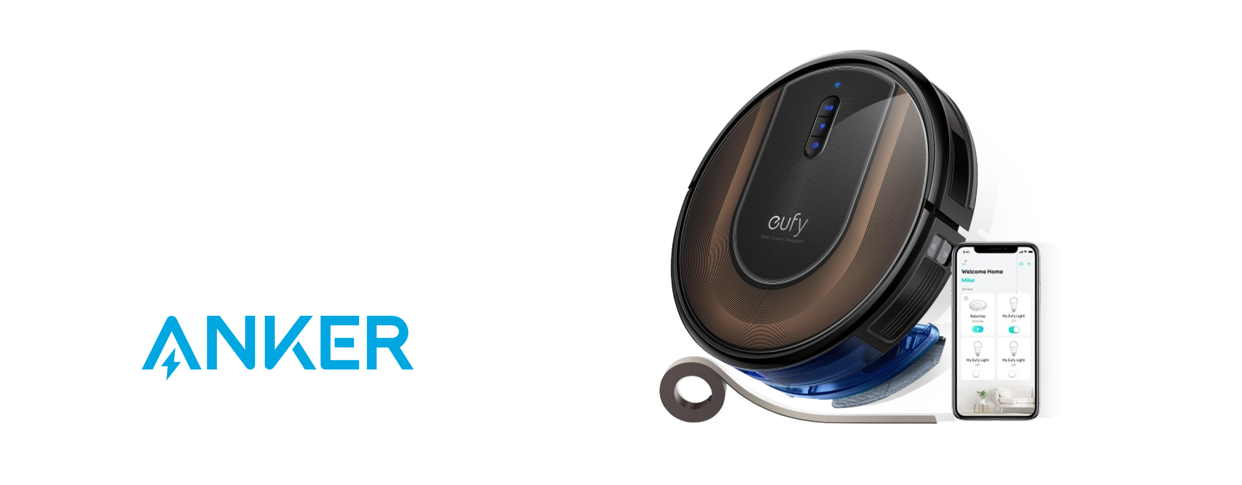 eufy Robovac G30 Hybrid Cordless Robot Vacuum Cleaner