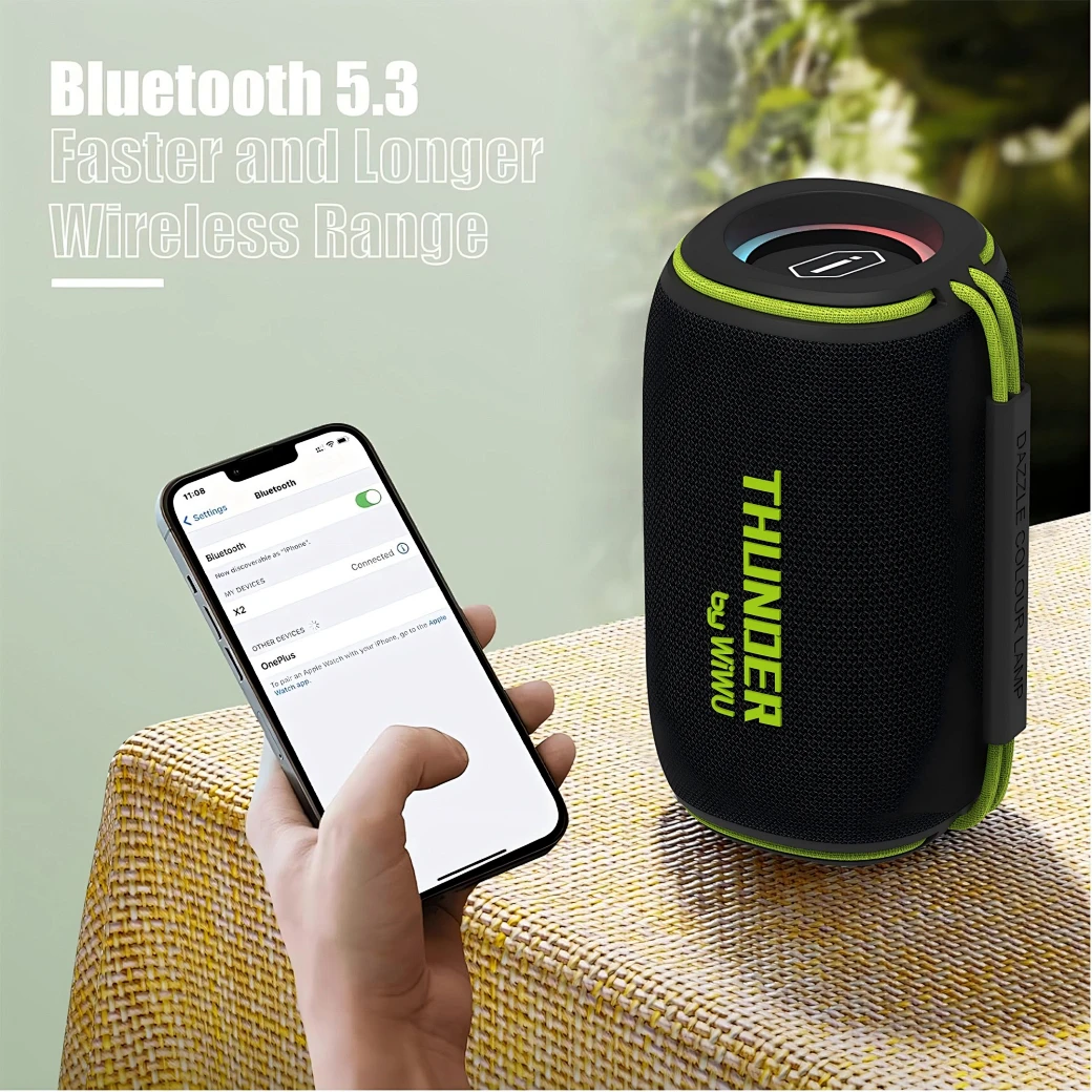 WiWU H5 Thunder Wireless Portable Speaker - Image 2