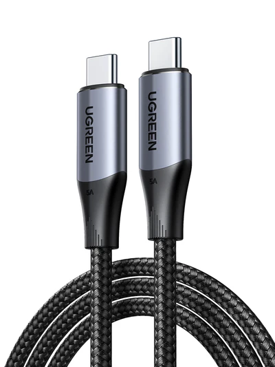 UGREEN 80150 240W USB-C to USB-C Gen 2 10Gbps Charging Cable - Image 2