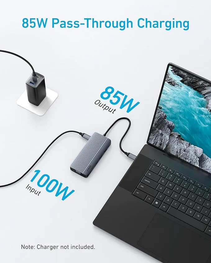 Anker A83C2HA1 USB-C Hub (10-in-1, Dual Display) - Image 2