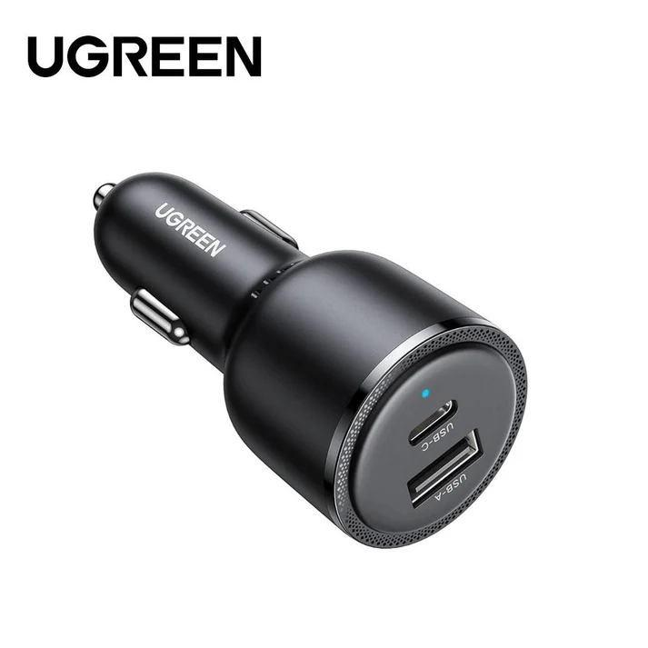 UGREEN 35023 63w USB-C PD + USB-A Fast Car Charger - Image 3