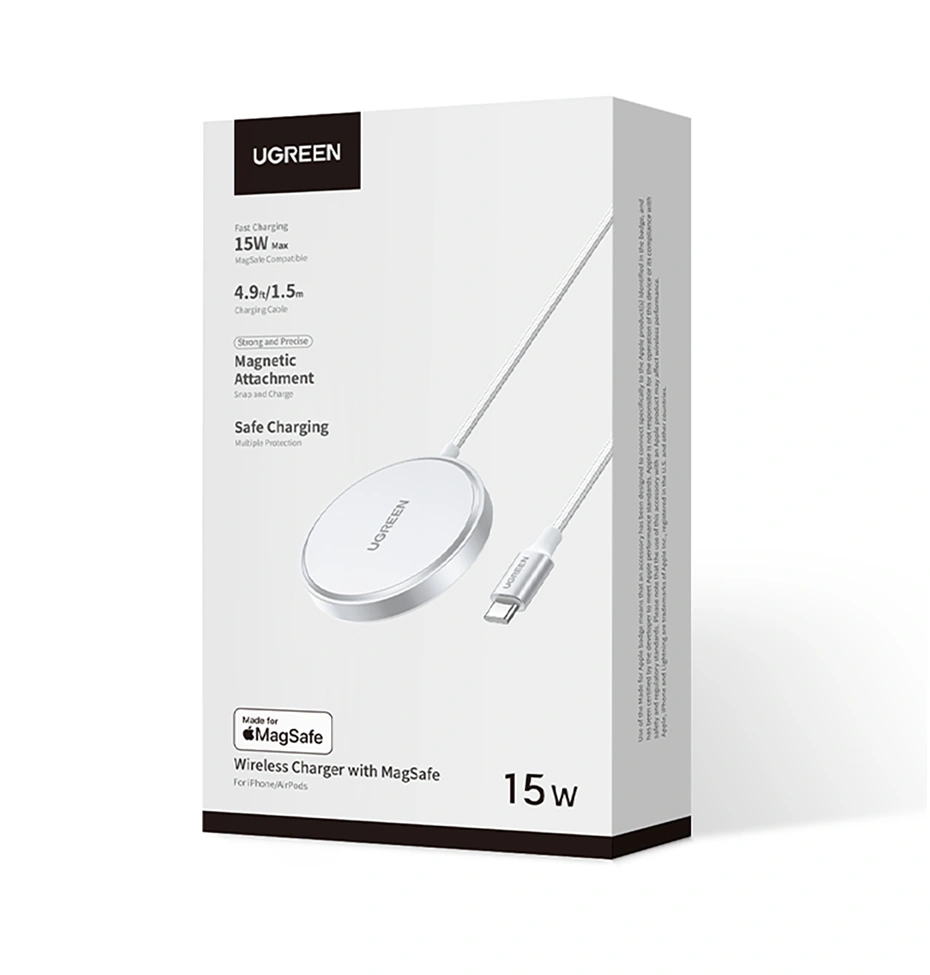 UGREEN 35565 Magnetic 15W Wireless Charger - Image 3