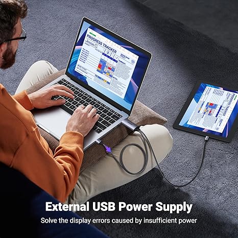 UGREEN 35984A 4K@60Hz Active HDMI to USB C Adapter - Image 6