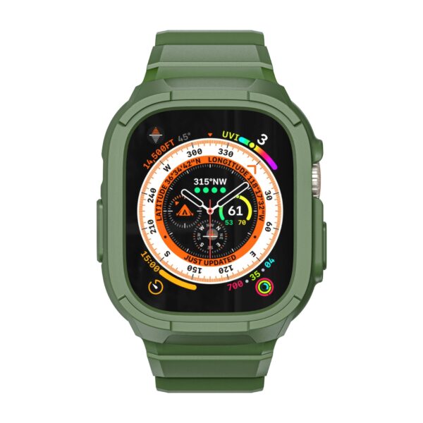 Wiwu WI-WB014 2 In 1 Armor Watch Band 49mm - Image 2