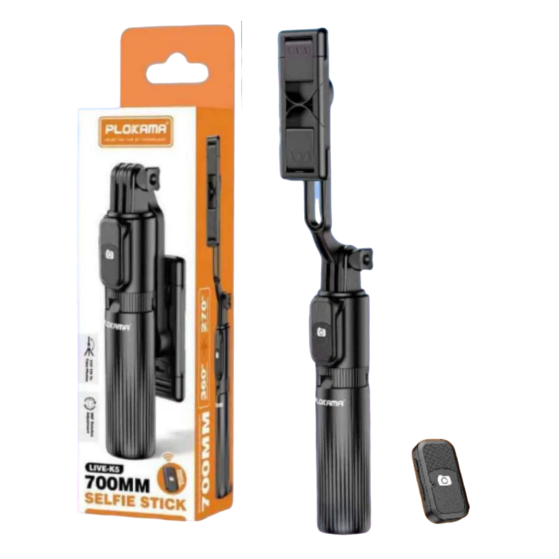 Plokama Live K5 LED Selfie Stick - Image 2