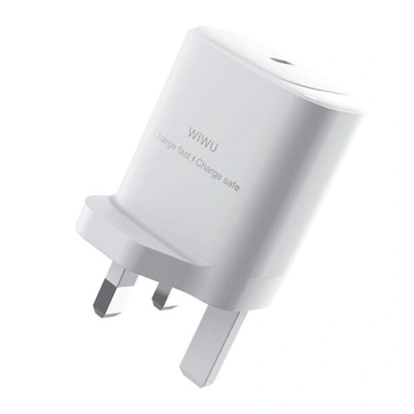 WIWU WI-G008 30w Essen Gan 3Pin Fast Charger - Image 2