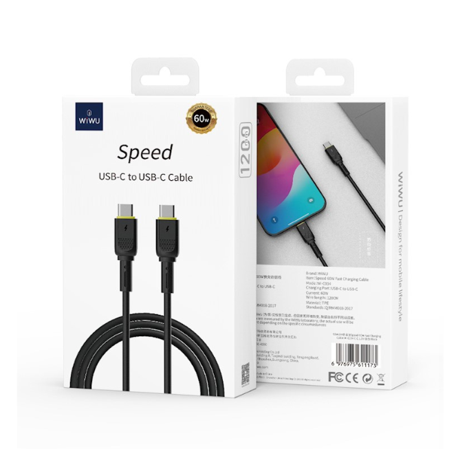 Wiwu WI-C034 Type-Lighting PD Cable 60W 120CM - Image 2