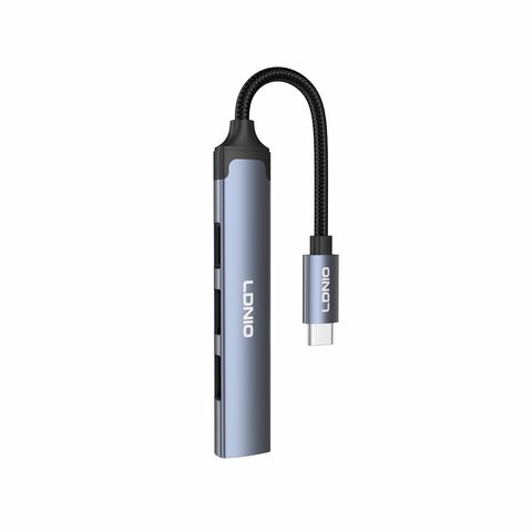 LDNIO DS-104C Type-C to USB 2.0x3+3.5mm Audio data transmission docking stations - Image 3