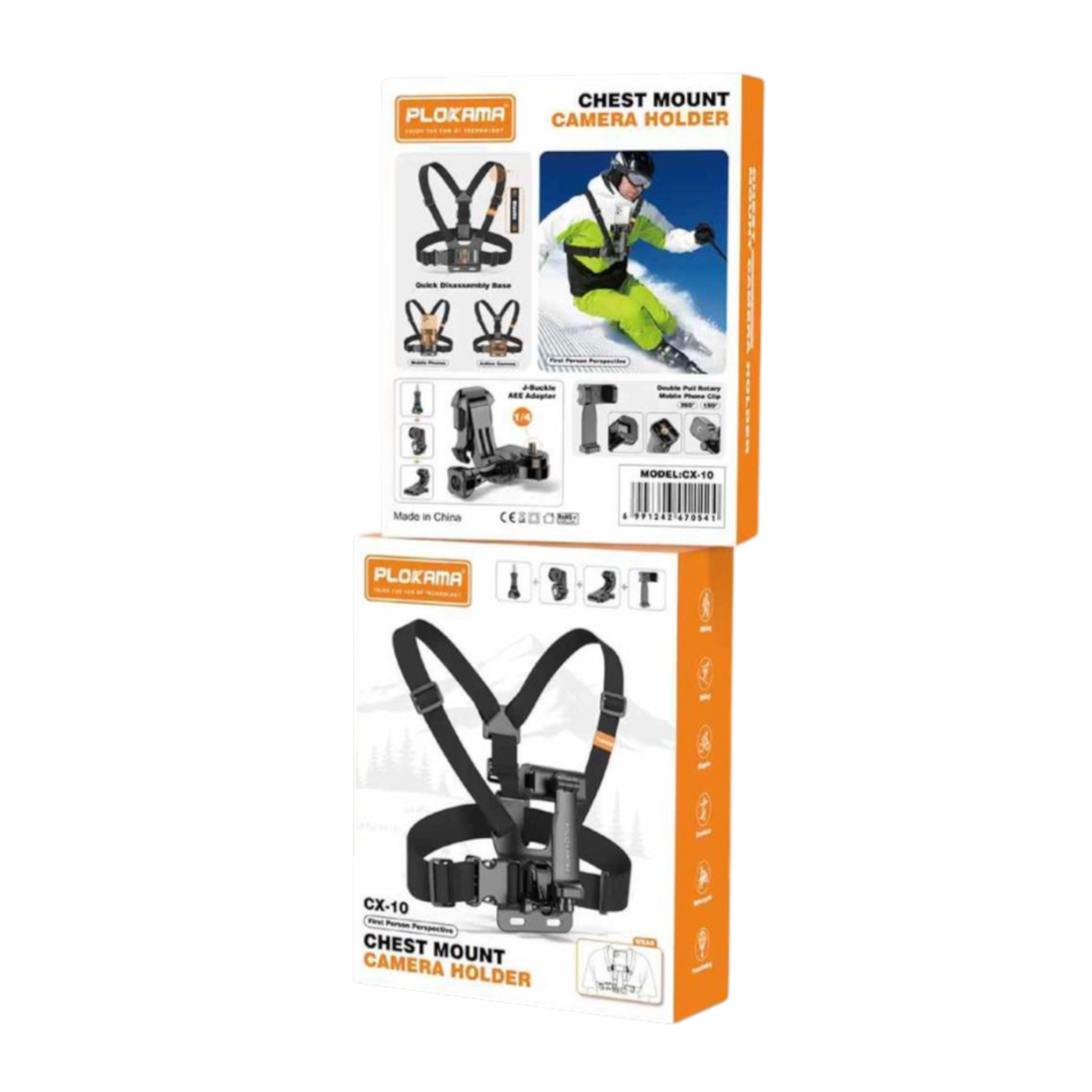Plokama CX-10 Chest Mount Phone Holder - Image 3