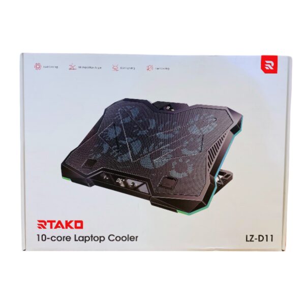 Rtako LZ-D11 Deca-Core Laptop Radiator Cooling Pad - Image 3