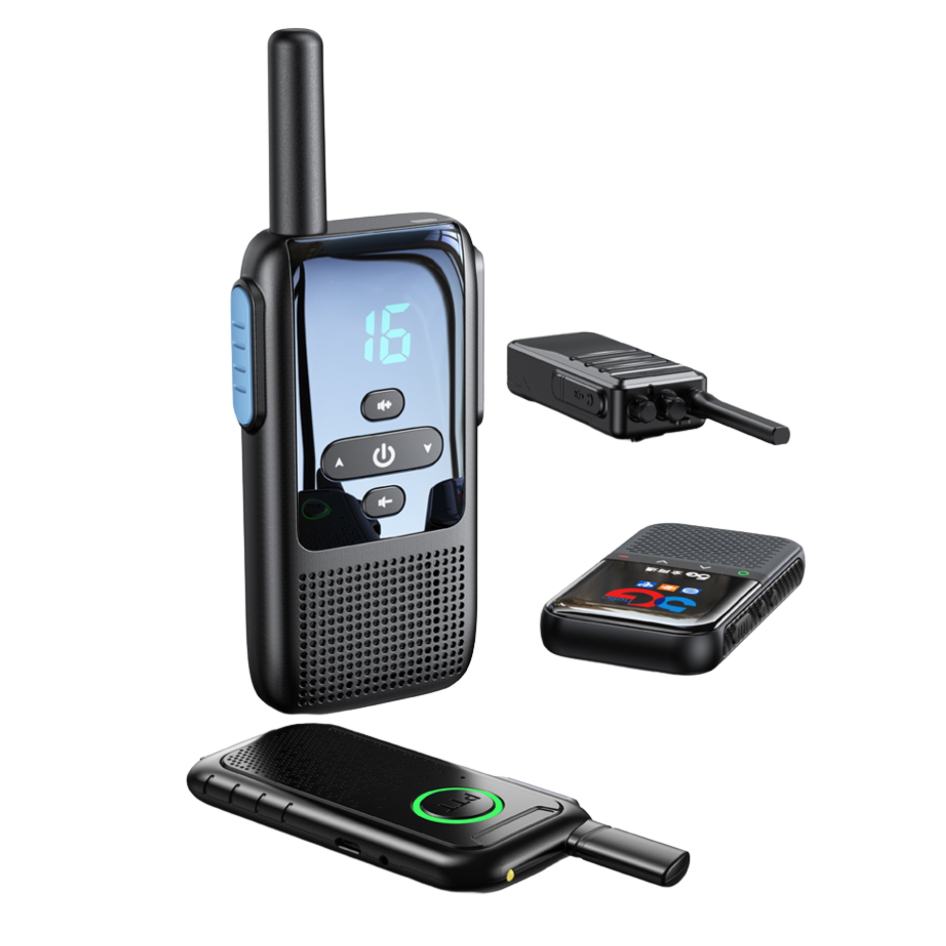 RTAKO S700 Digital Display Handheld Walkie-Talkie 2Pieces - Image 2