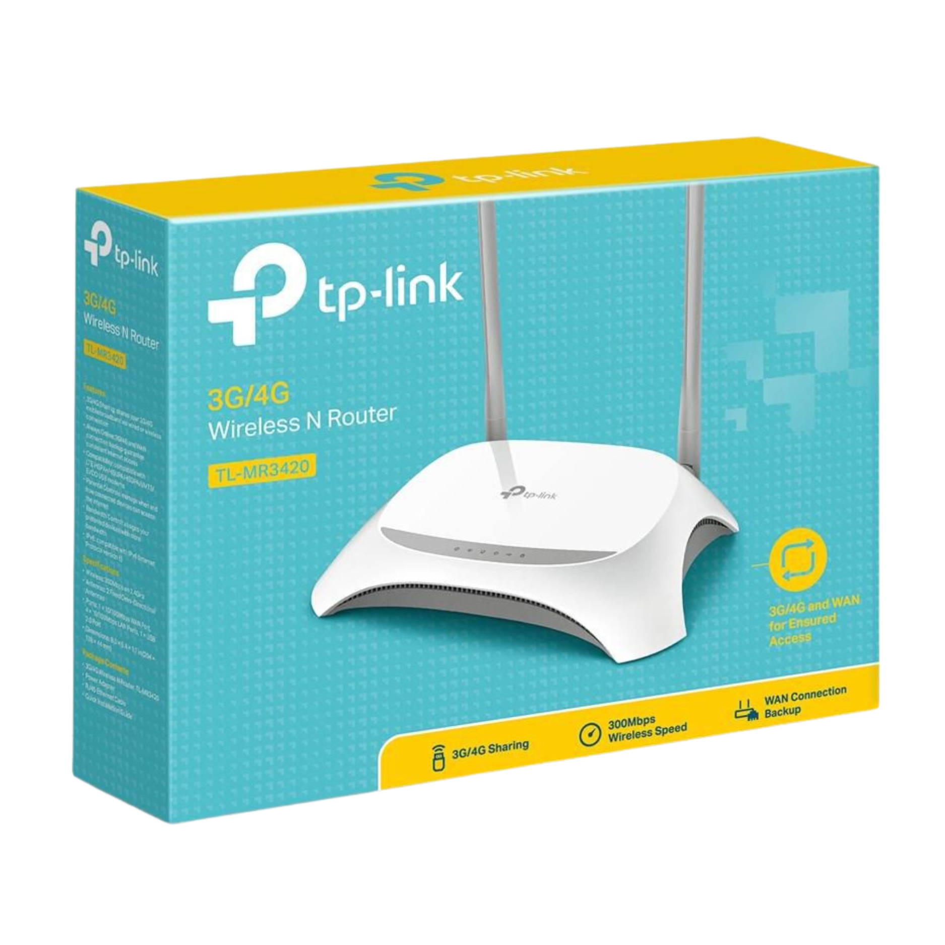 TP-Link TL-MR3420 3G/4G Wireless N Router - Image 4
