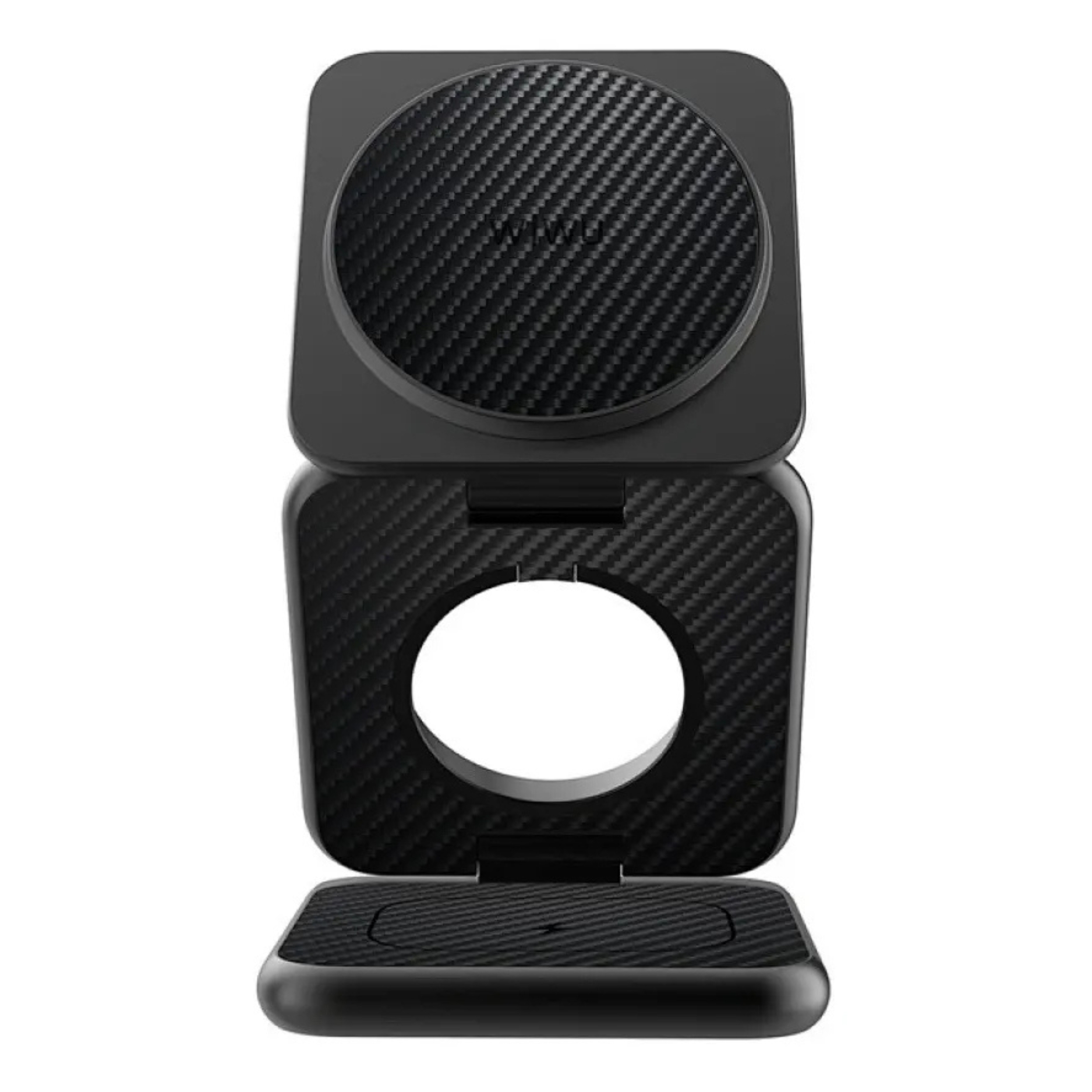 Wiwu WI-W035 Warrior 3 In 1 Wireless Charger - Image 4