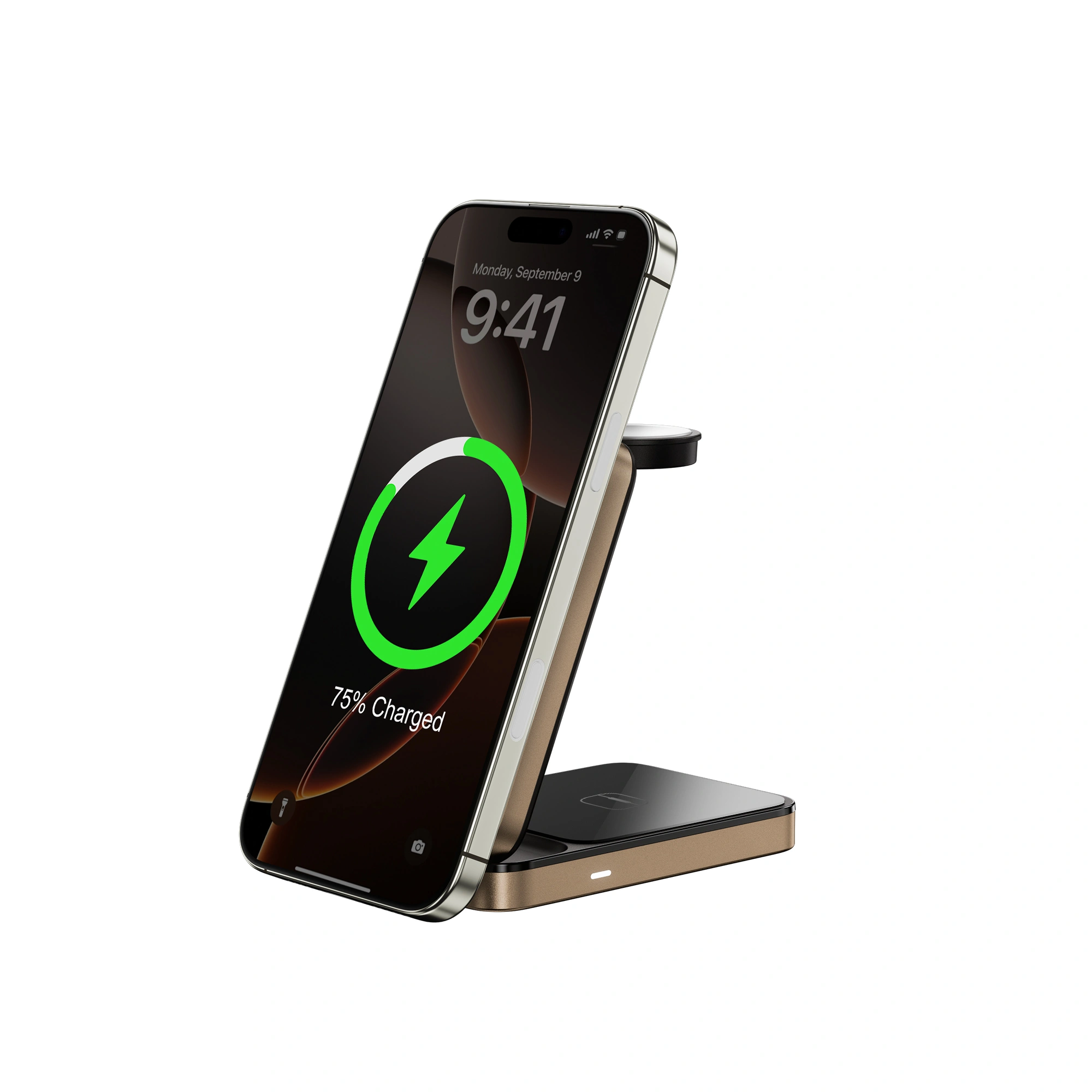 Wiwu WI-W038 15w Triple 3 In 1 Wireless Charger - Image 2