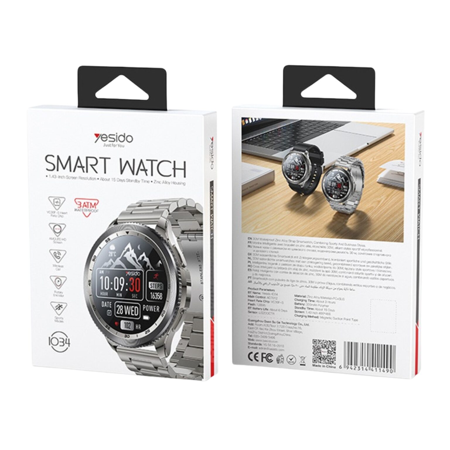 Yesido IO34 Smart Watch - Image 2