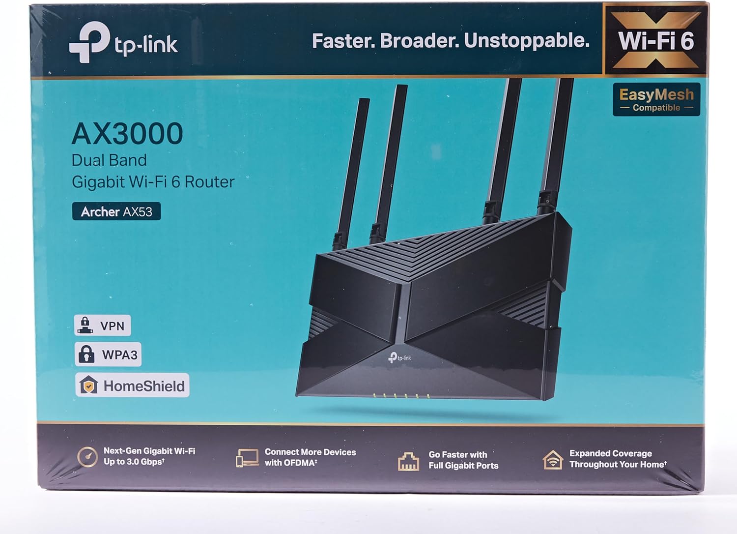 Tp-Link AX3000 Dual Band Gigabit Wi-Fi 6 Router - Image 2