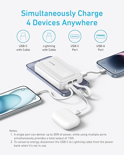 Anker Zolo 30W 10000mAh Power Bank - Image 3
