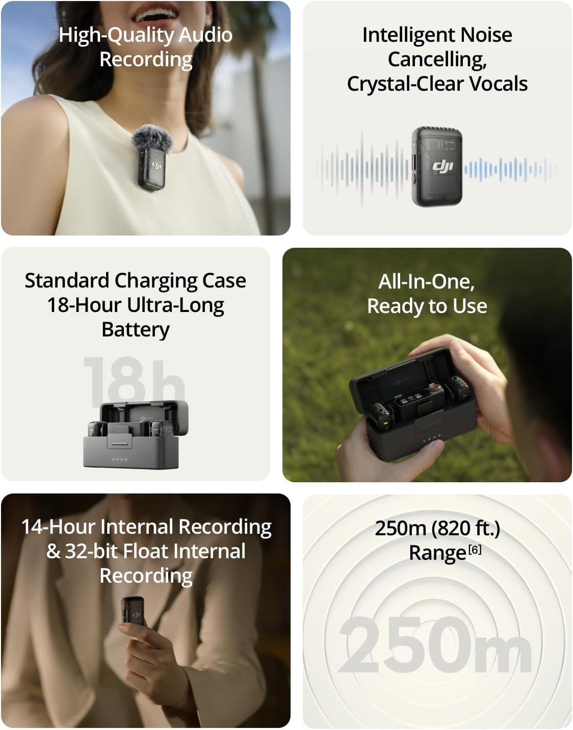 DJI Mic 2 2-Person Compact Digital Wireless Microphone - Image 2