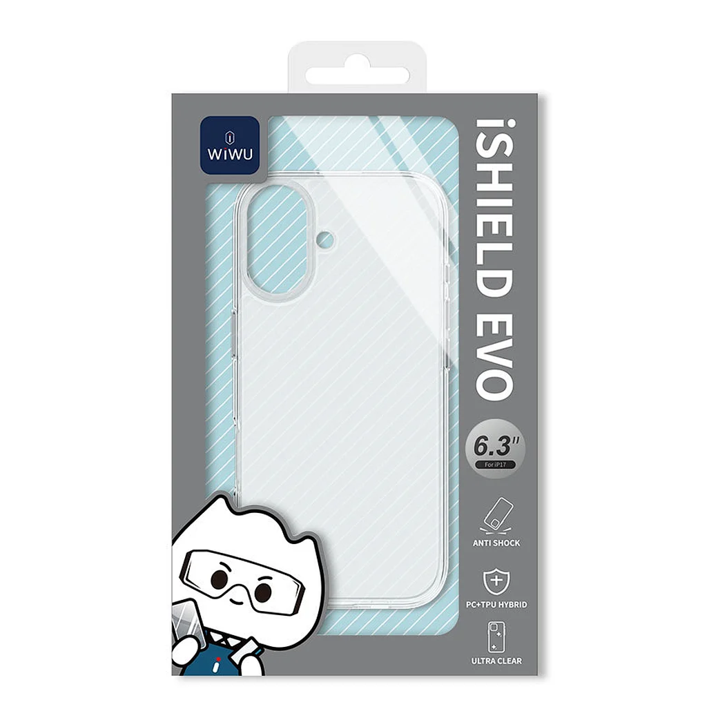 WiWU TPP-109 Thickened Transparent Protective Case For iPhone 17 Series - Image 8