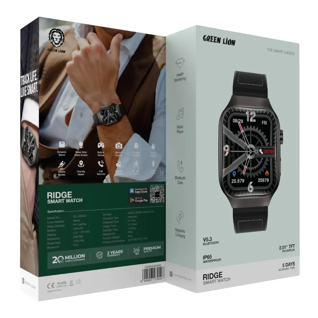 Green Lion Ridge Smart Watch - Image 4