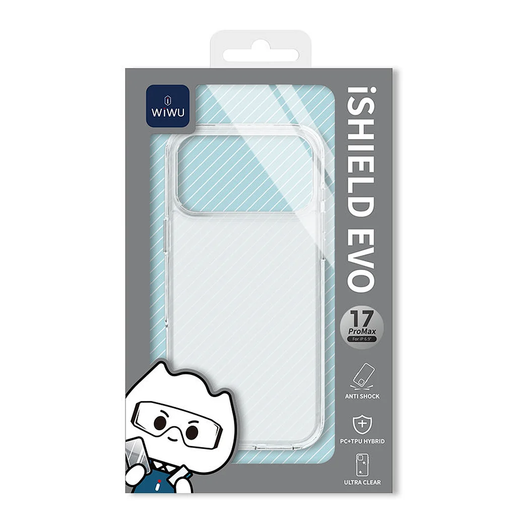 WiWU TPP-109 Thickened Transparent Protective Case For iPhone 17 Series - Image 7