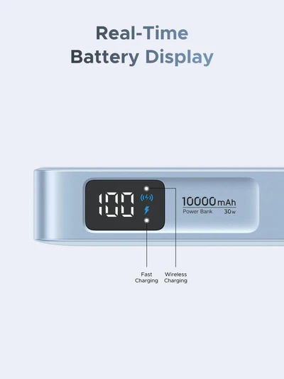 UGREEN 65958B 10000mAh 25W Qi2 Magflow Magnetic Wireless Power Bank PB773 - Image 7