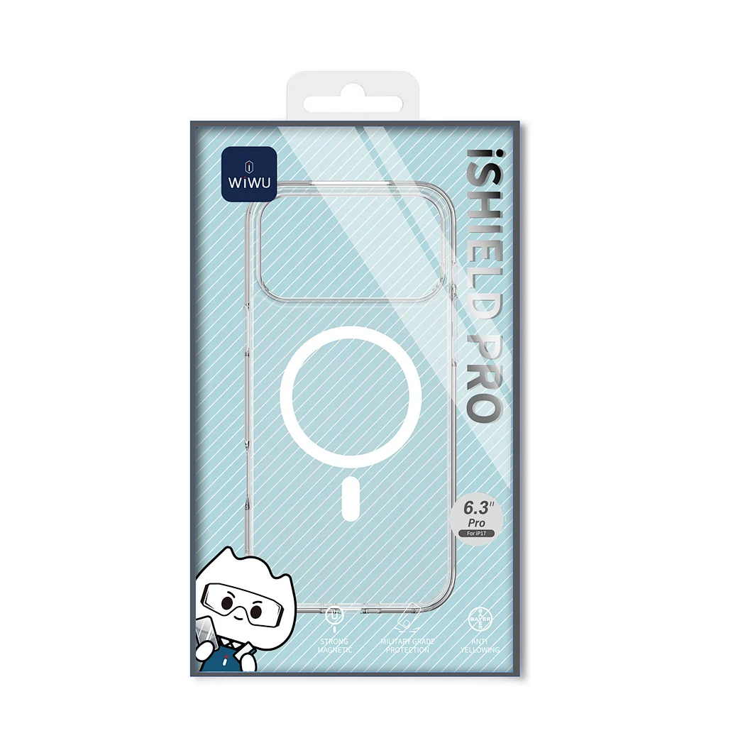 WIW MCC-101 Crystal Magnetic Case for iPhone 17 Series - Image 2