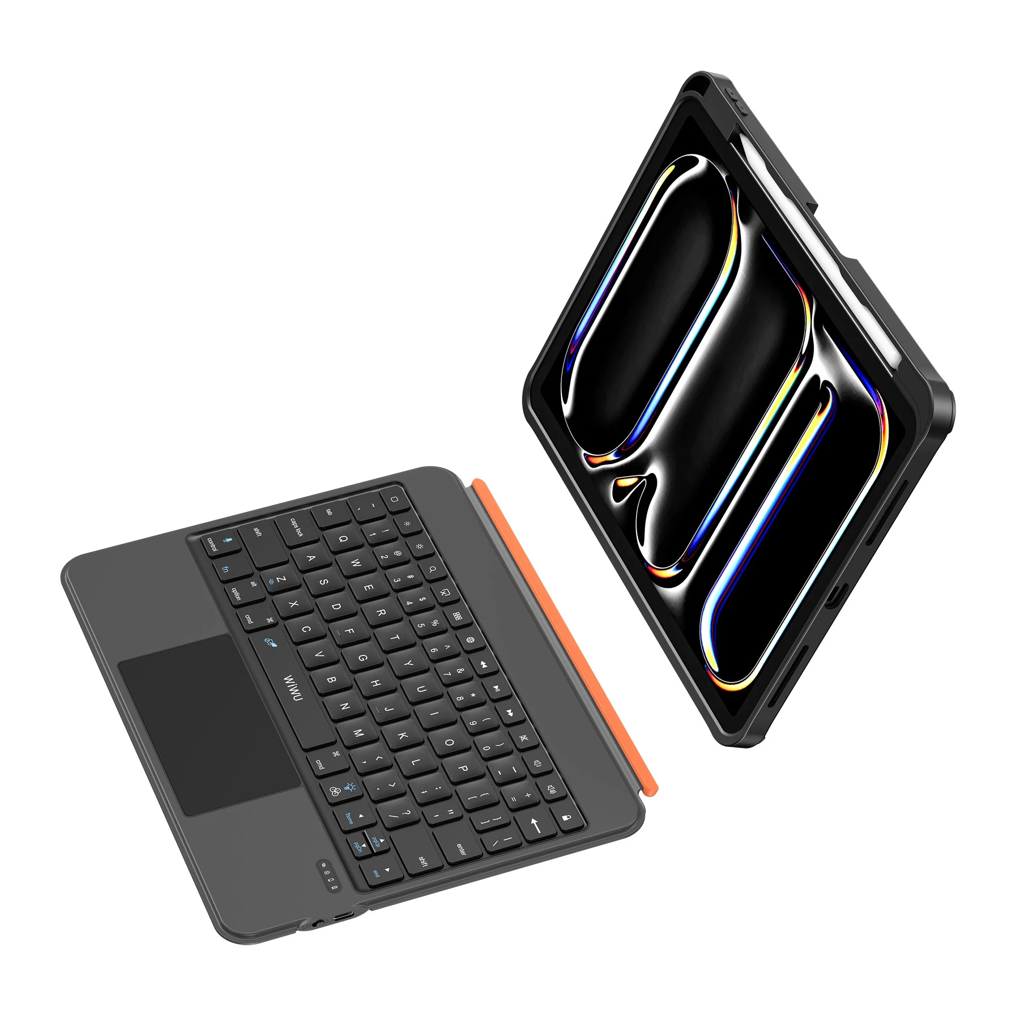 WiWU MK-007 Combo Pro 360 Rotating Detachable Ipad 10.9/11 A16 Keyboard Case 2024/2025