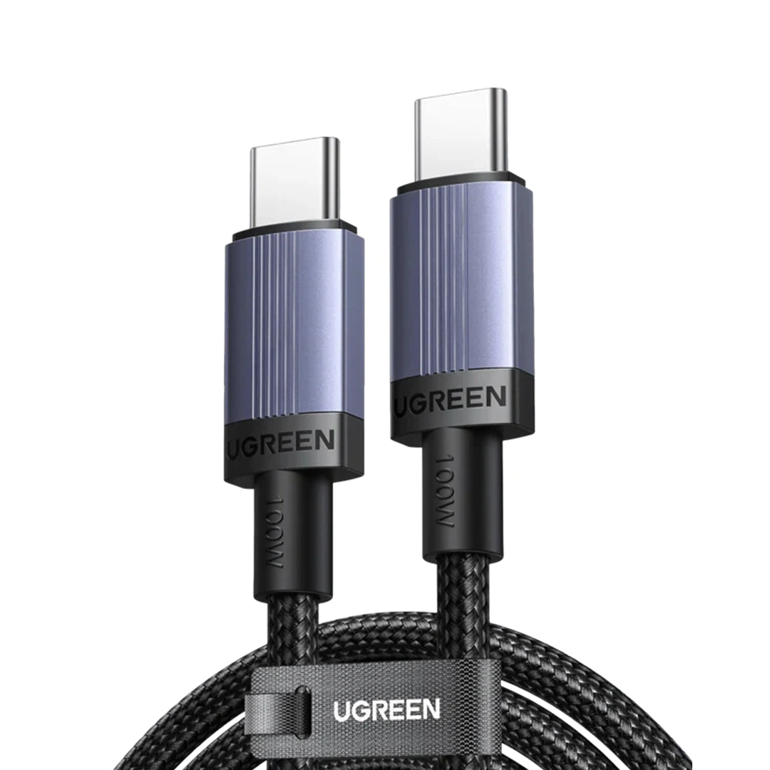 UGREEN 65832 100W 1 Meter Type-C to Type-C PD Fast Charging Cable – L528