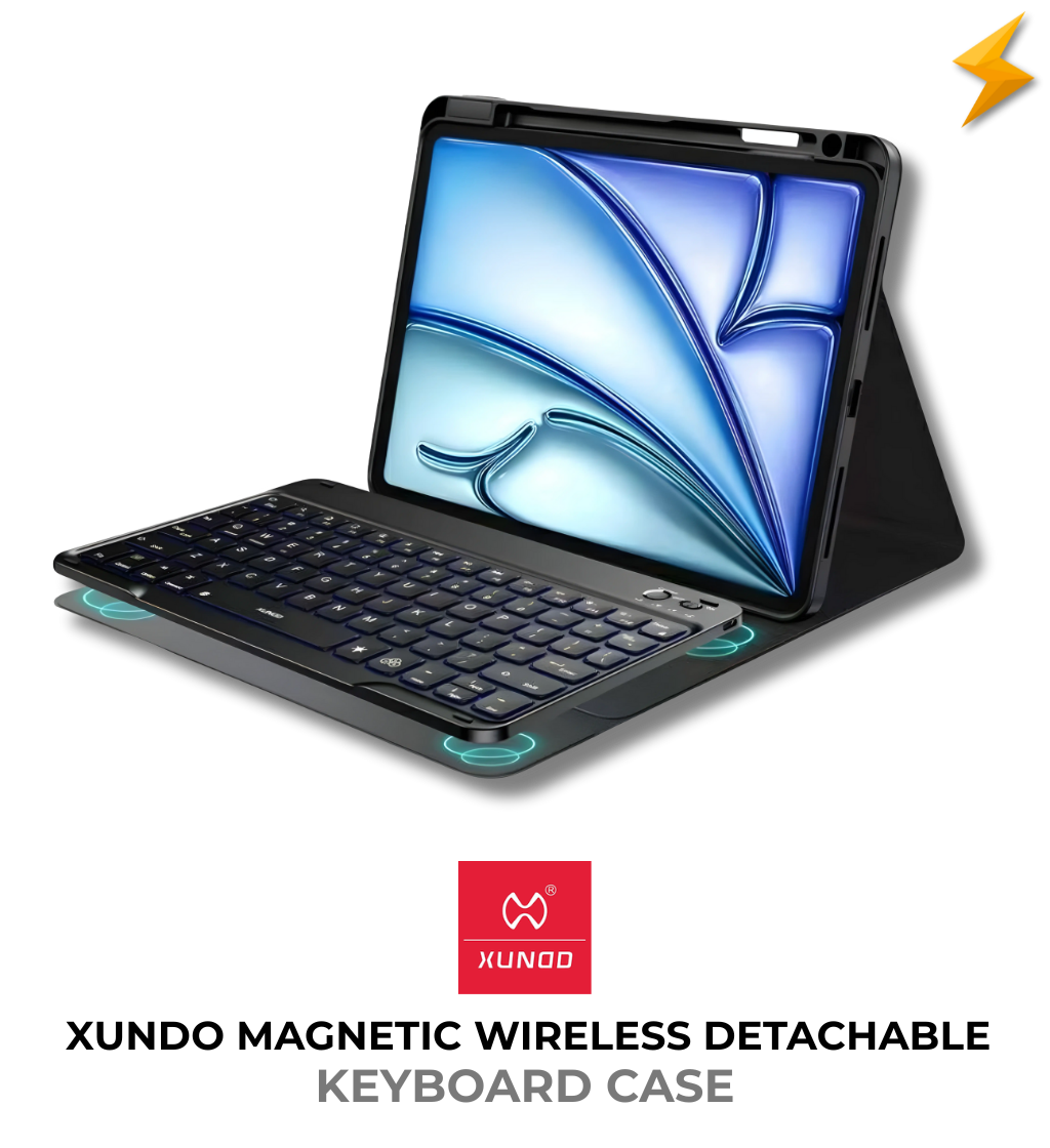 Xundo Magnetic Wireless Detachable Keyboard Case iPad 10 10.9'' 2022