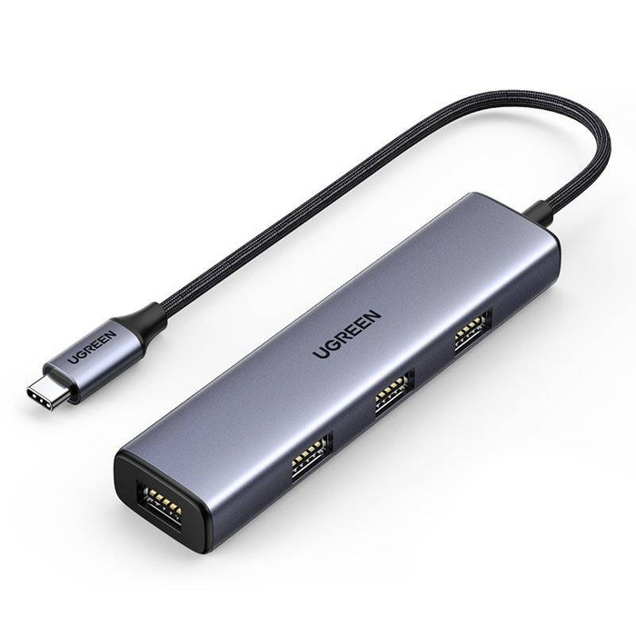UGREEN 20841 Aluminum 4 in 1 USB C to USB 3.0 Hub