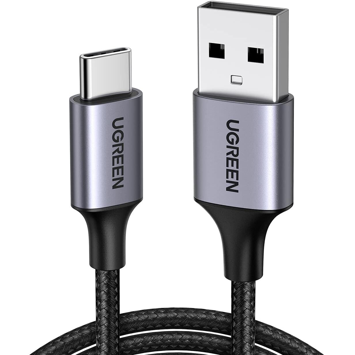 UGREEN 60408 USB to USB C Fast Charging Braided Cable 3M