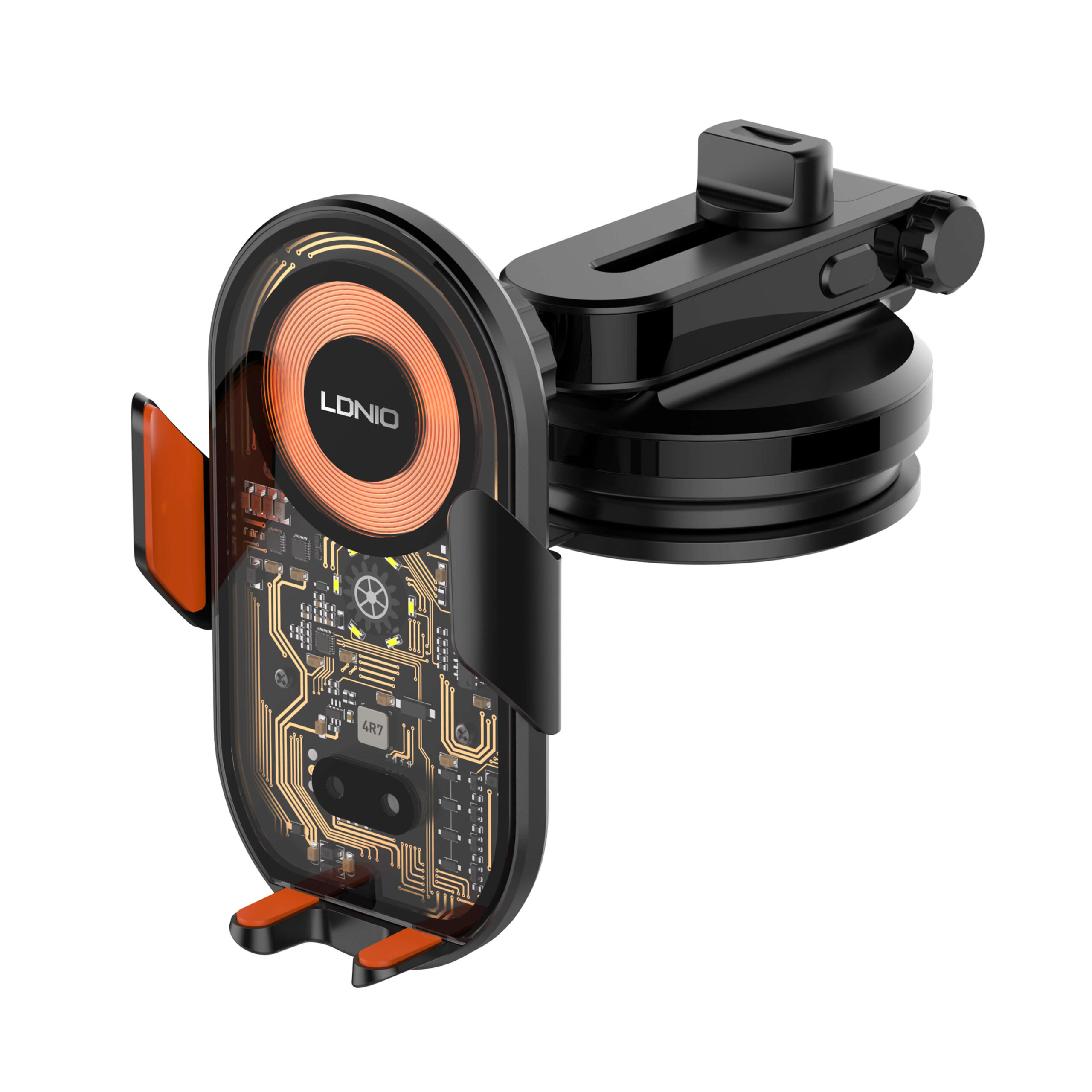 LDNIO MW30 Wireless Charging Car Phone Holder