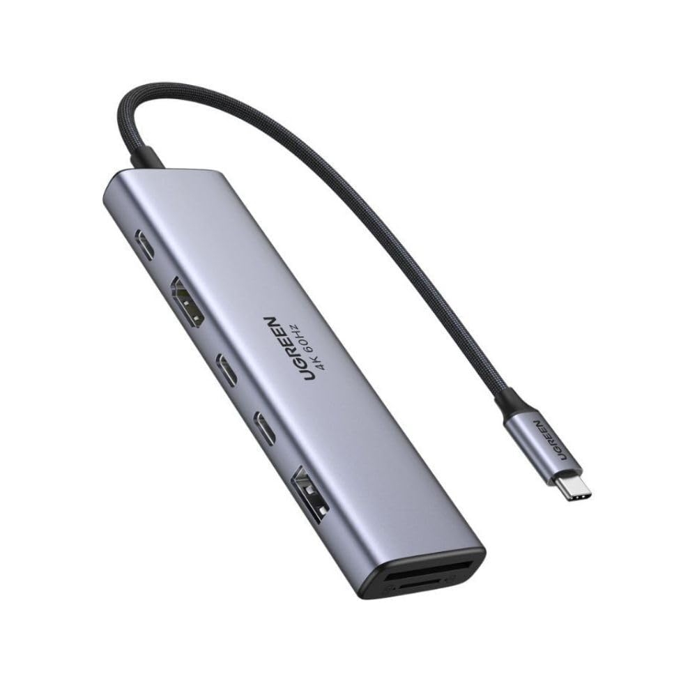 UGREEN 45521 7 in 1 USB-C Hub 4K HDMI Multiport Adapter