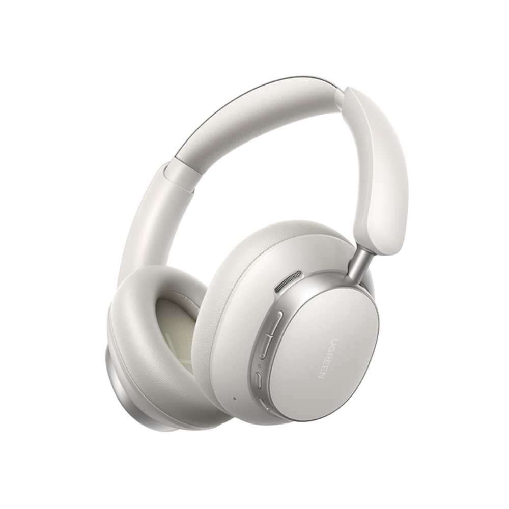 UGREEN 55614 Studio Pro Hybrid Active Noise-Cancelling Headphones White