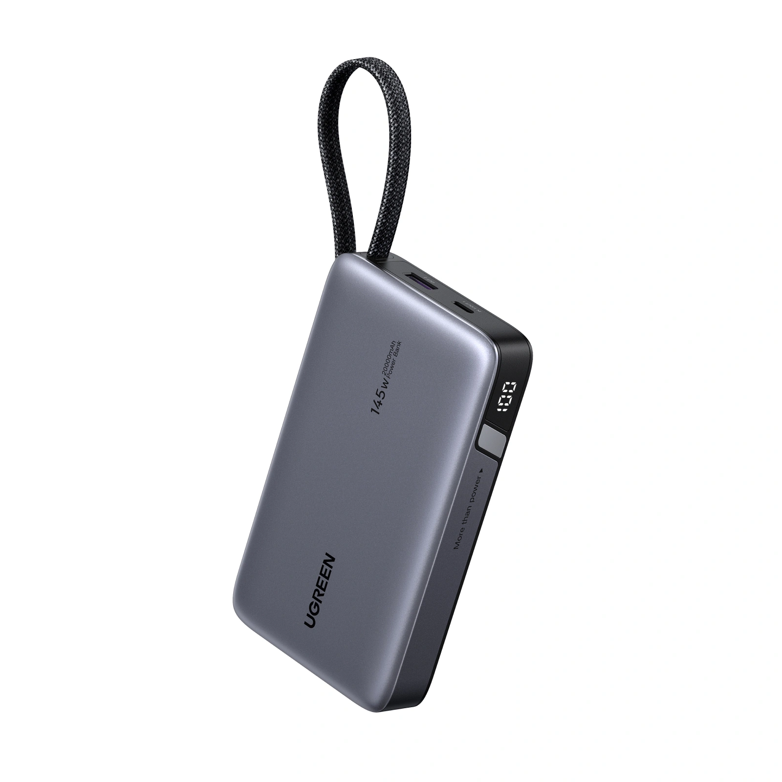 UGREEN Nexode 20000mAh 145W Laptop Charger with Built-in USB-C Cable Power Bank