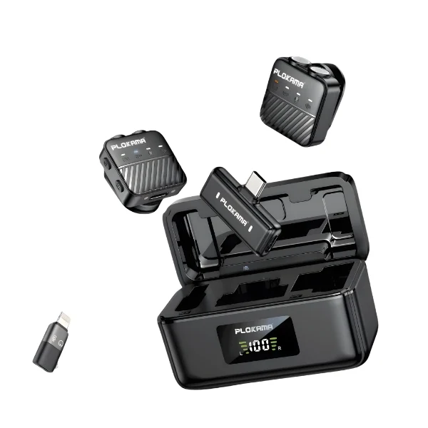 Plokama VM-80 Dual Wireless Lavalier Microphone