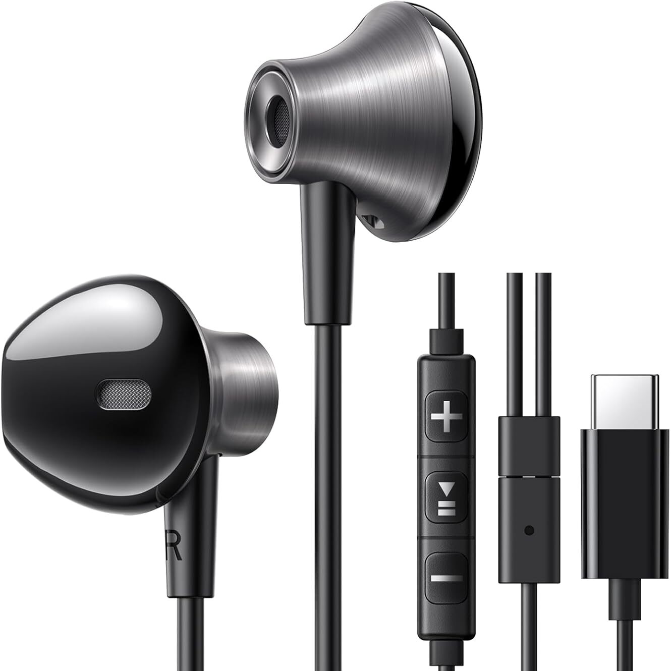 UGREEN 35756 USB C Earphones Semi-in ear Wired Headphones