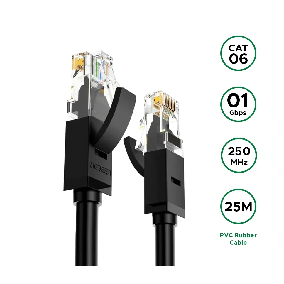 UGREEN 20167 Cat 6 UTP Ethernet Cable 25 Meter