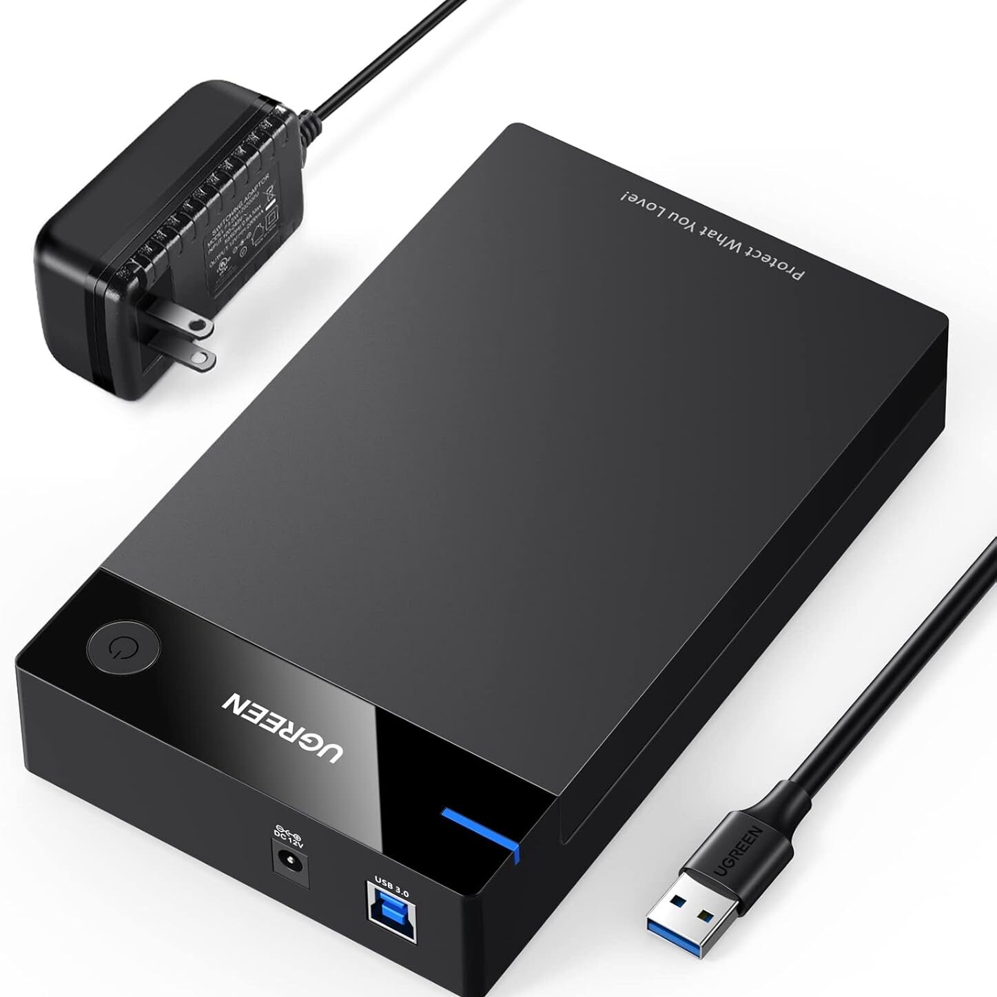 UGREEN 50422 3.5” SATA External Hard Drive Enclosure
