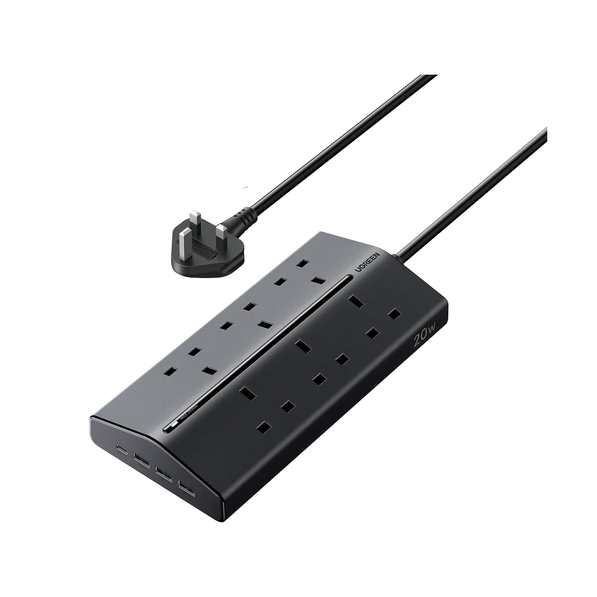 UGREEN 55318 10-in1 Extension Cord PD 20W 1.5M