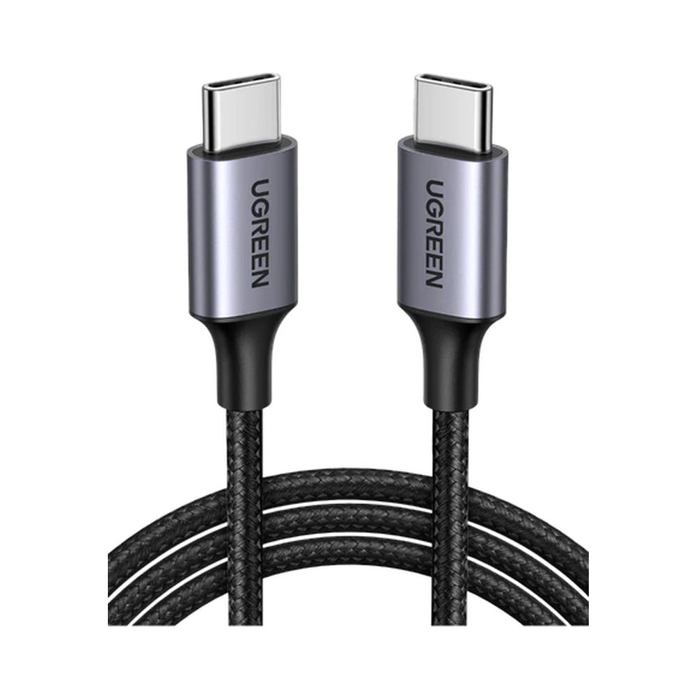 UGREEN 50150 Type-C to Type-C Nickel Plating Aluminum Shell PD Round 1M Cable