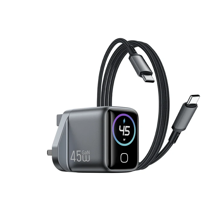 WiWU CHG500 Voyager 45W PD/QC GaN Charger Combo