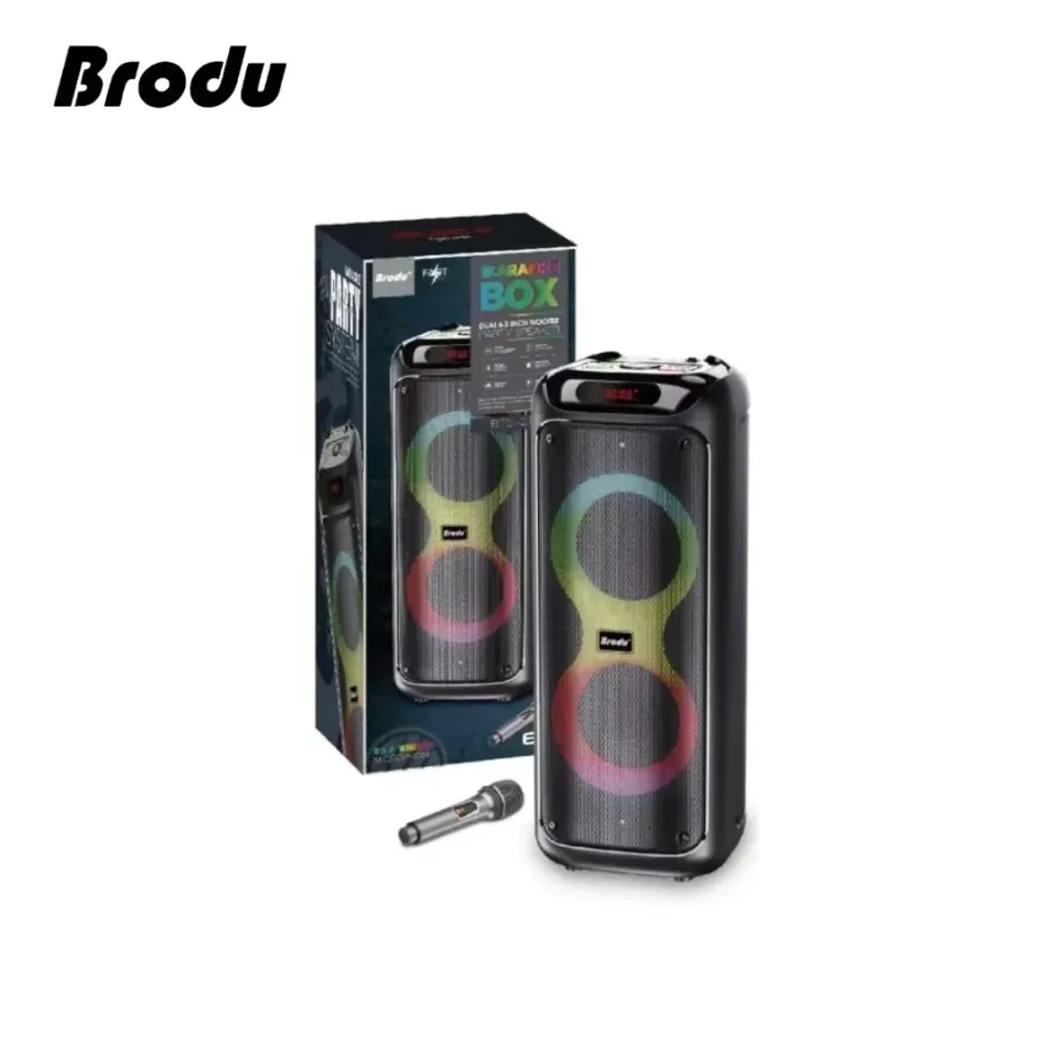 Brodu BTS-2258 Bluetooth Karaoke Speaker