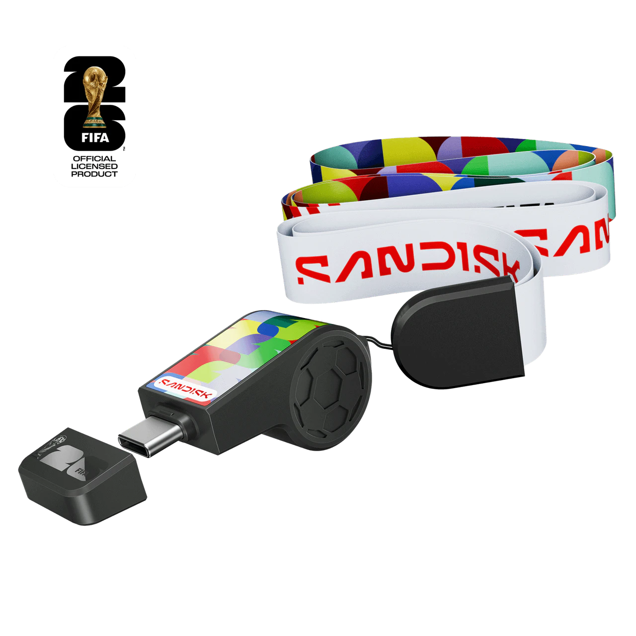 SANDISK USB-C Flash Drive: FIFA World Cup 2026™ - 128GB Global Edition