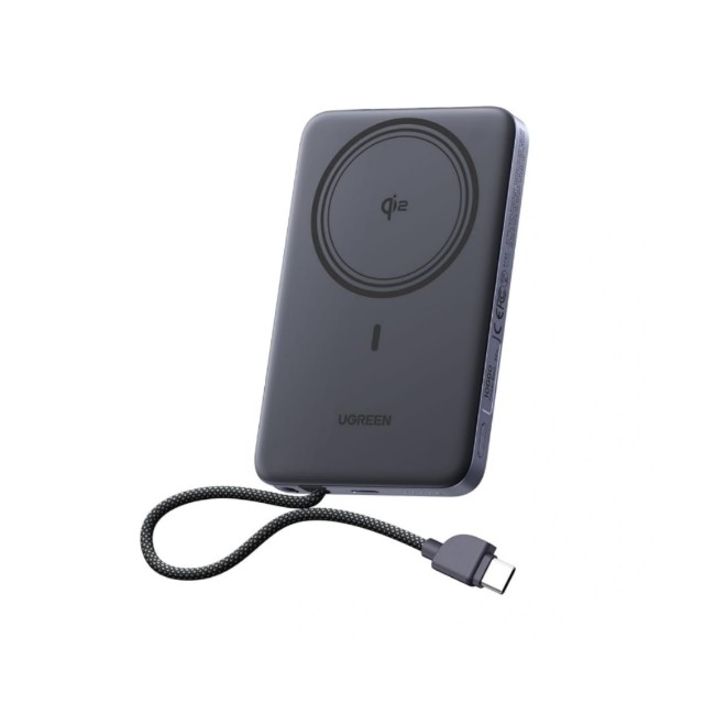 UGREEN 75982B 10000mAh 15W Qi2 MagFlow Air Magnetic Power Bank
